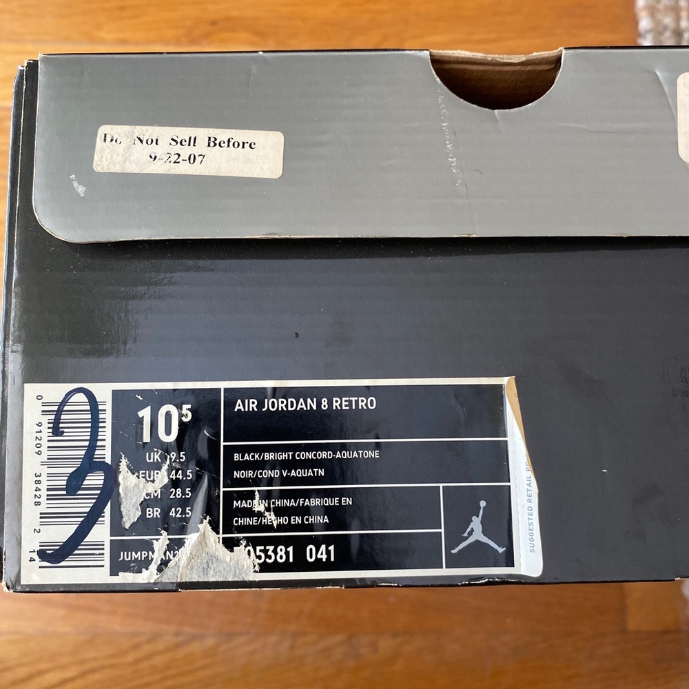 {SOLD} Air Jordan 8 Retro - Picture 8 of 10
